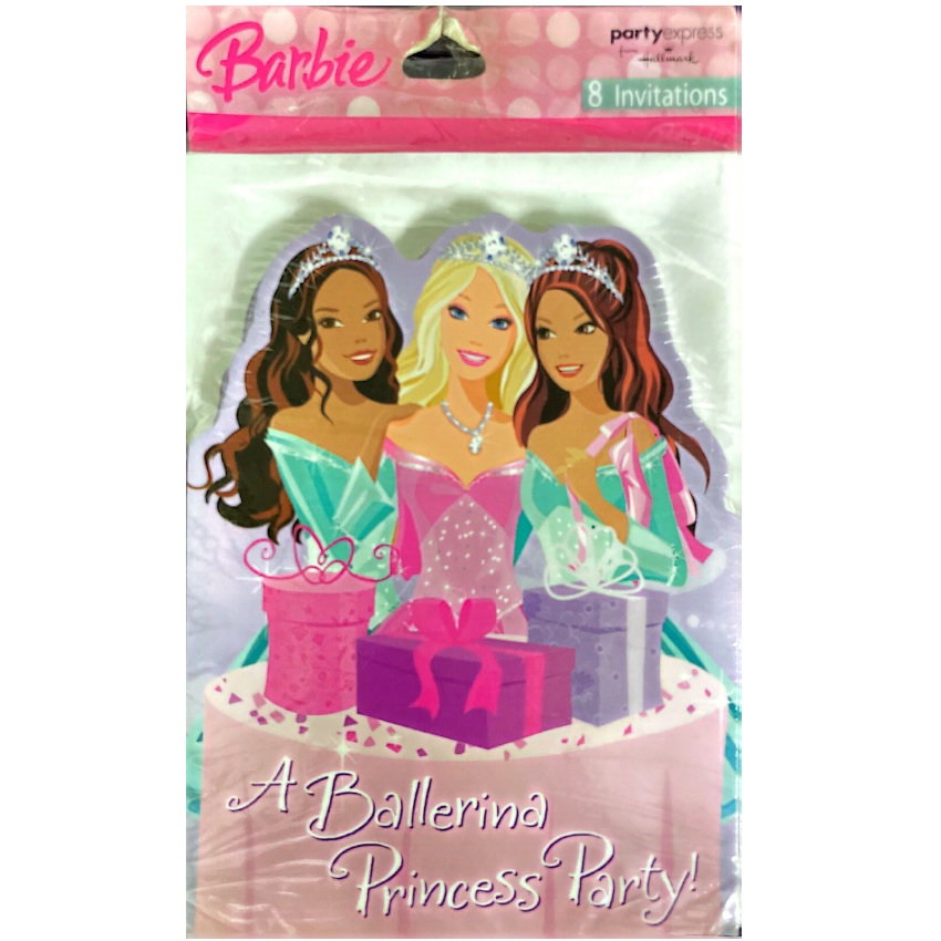 Barbie Invites