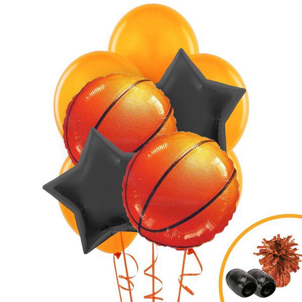 Basketball Balloon Bouquet Kit