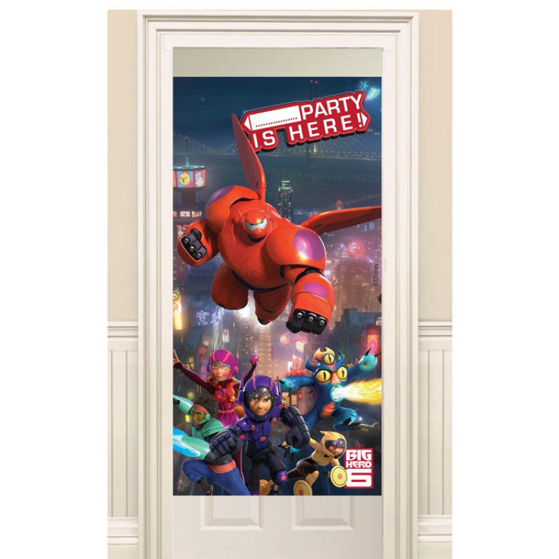 Big Hero 6 Party Door Banner