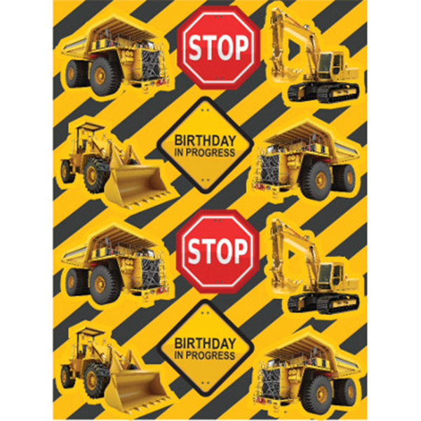 CONSTRUCTION ZONE STICKERS