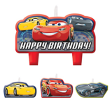 Cars 3 Birthday Candles 4ct