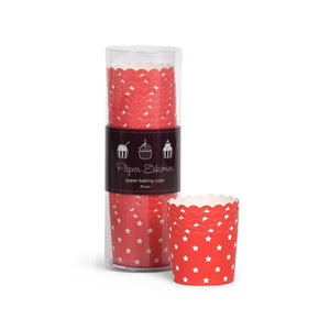 Cherry Red Spots Baking Cups - Paper Eskimo