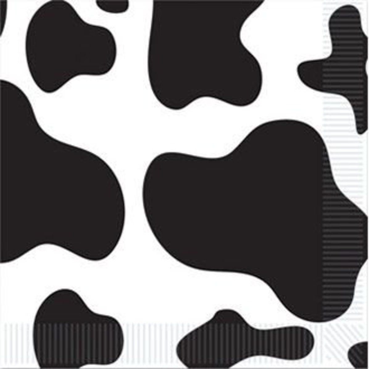 Cow Print Lunch Napkins