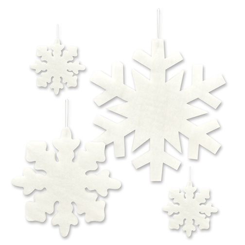 FLUFFY SNOWFLAKES