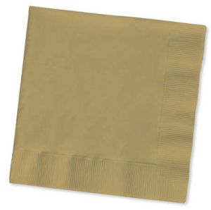GOLD LUNCH NAPKINS