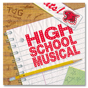 HIGH SCHOOL MUSICAL LUNCH NAPKINS