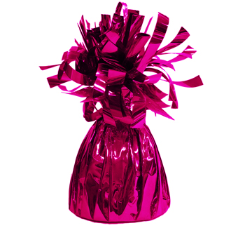 HOT PINK FOIL BALLOON WEIGHT