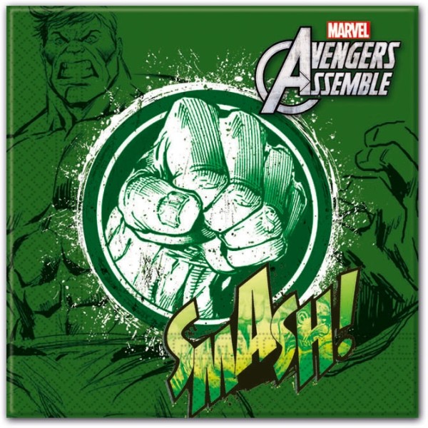 Hulk Lunch Party Napkins