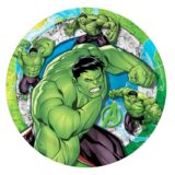 Hulk Party Plates