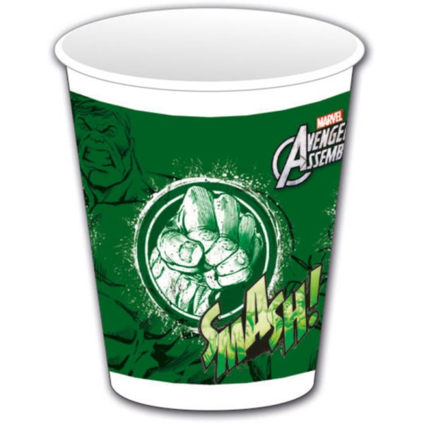 Hulk Plastic Cups