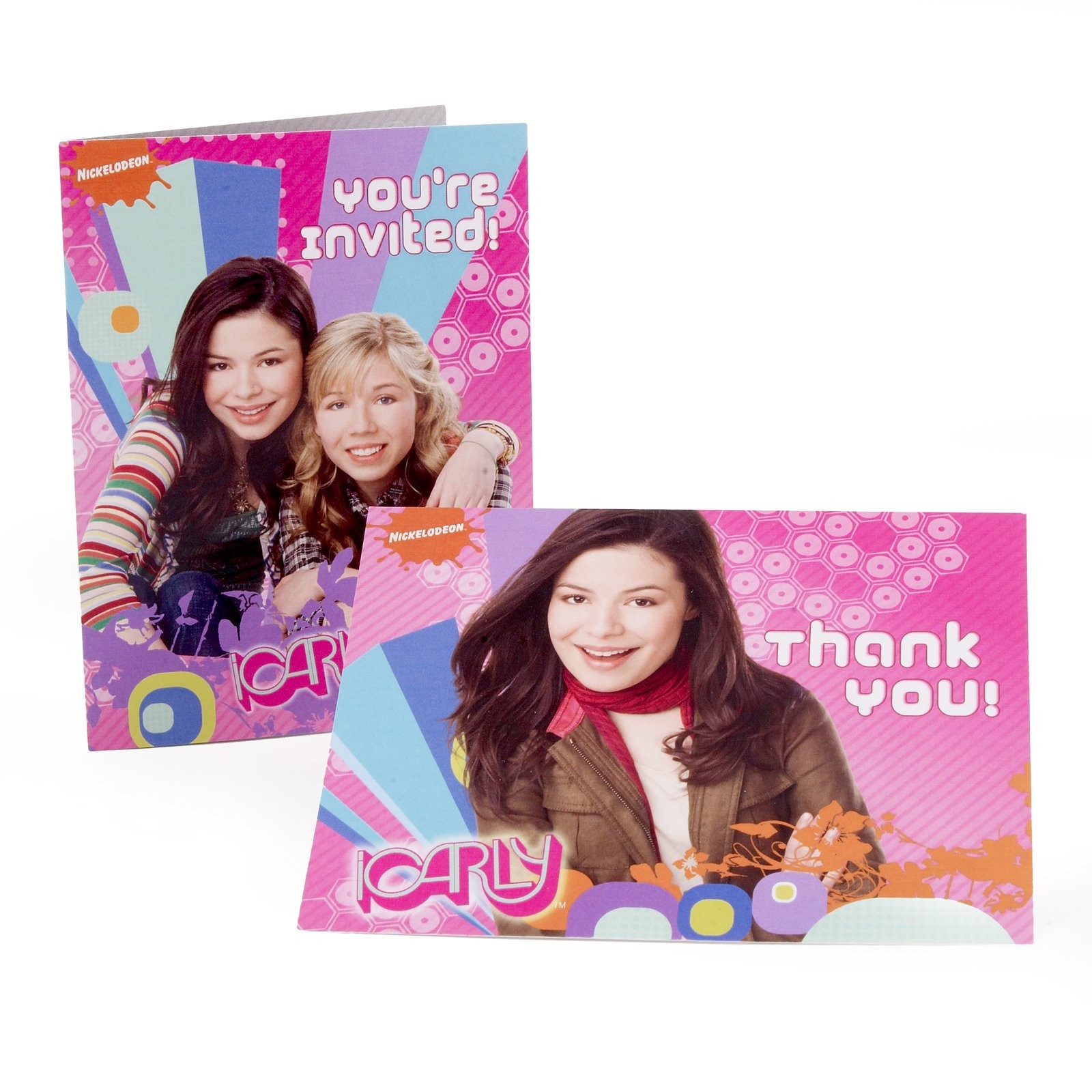 ICARLY INVITE and THANK YOU