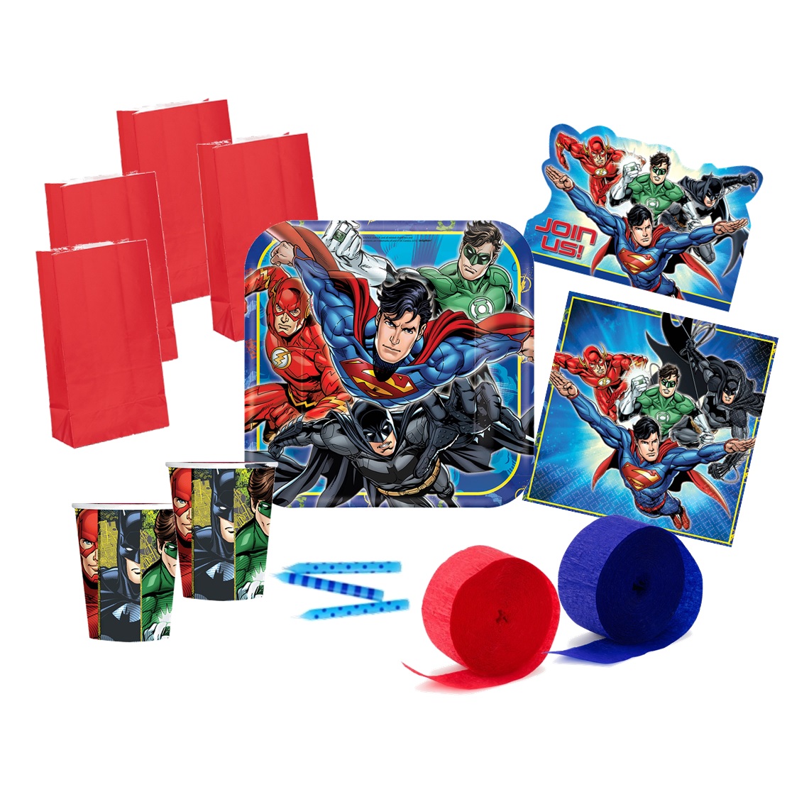 Justice League Basic Party Pack