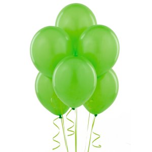 Lime Green Latex Party Balloons