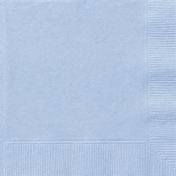BABY BLUE LUNCH NAPKINS