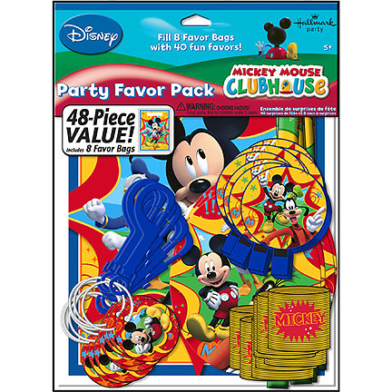 MICKEY FUN and FRIENDS PARTY FAVOR PACK