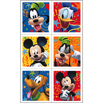 MICKEY FUN and FRIENDS STICKER SHEETS