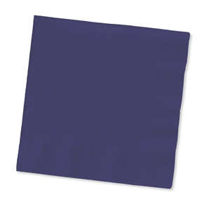 NAVY BLUE LUNCH NAPKINS