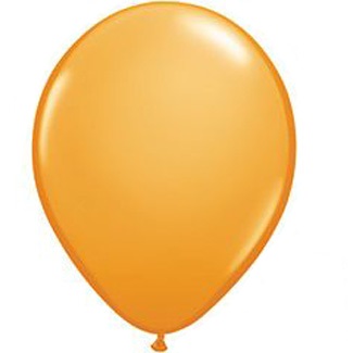 Orange Latex Party Balloon