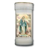 Our Lady of Grace Miraculous Devotional Candle