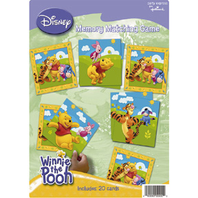POOH & FRIENDS MEMORY GAME
