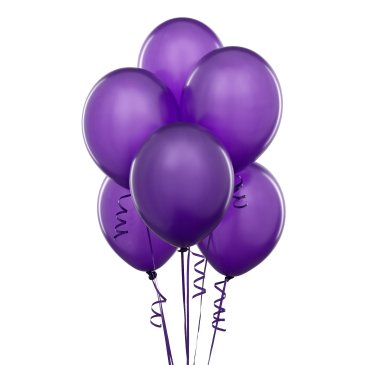 Purple Latex Party Balloons
