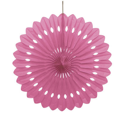Pink Decorative Fan