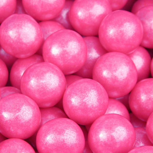 Pink Shimmer Gumballs 1kg