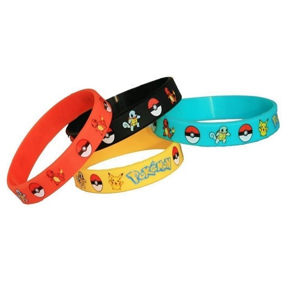 Pokemon Rubber Wristbands