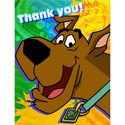 SCOOBYDOO MOD MYSTERY THANK-YOU