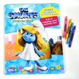 SMURFS GIANT COLOURING BOOK