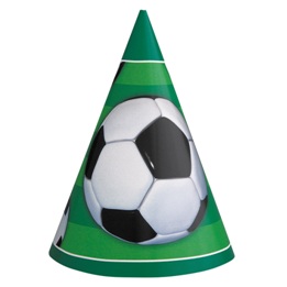 SOCCER PARTY HATS