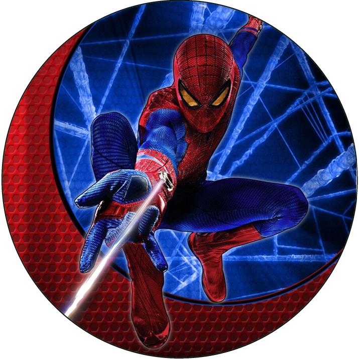 Home Boys Themes Spiderman Party Supplies SPIDERMAN CAKE ICING IMAGE