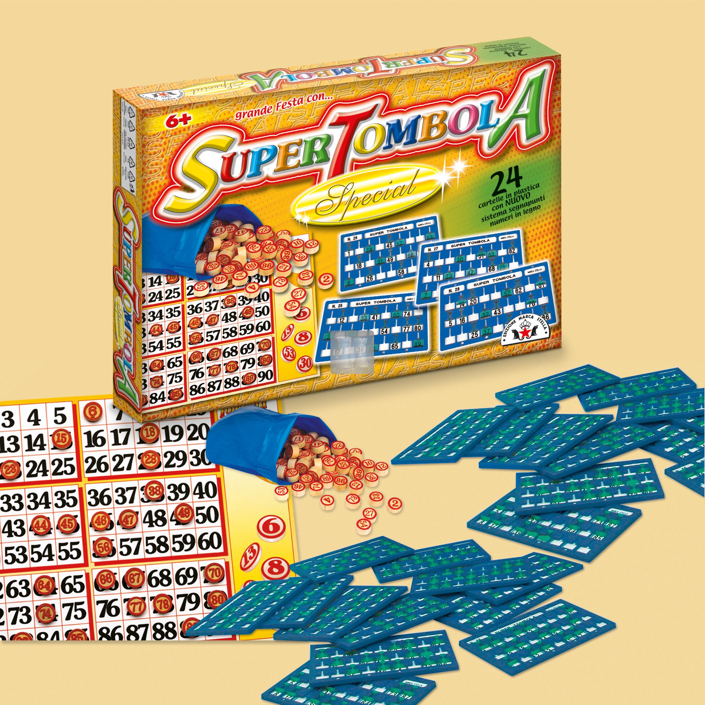 Super Tombola Italian Board Game