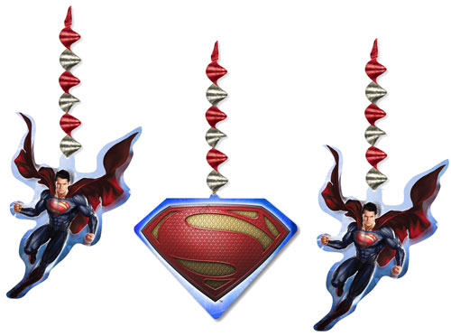 Superman Dangler Decorations
