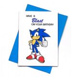 Sonic Birthday Card