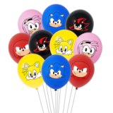 Sonic Mixed Latex Balloons
