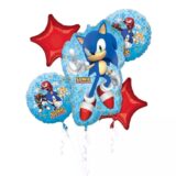 Sonic the Hedgehog Foil Balloon Bouquet