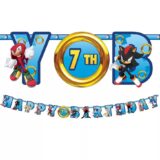 Sonic the Hedgehog Jumbo Add-An-Age Letter Banner