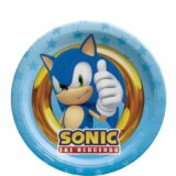Sonic the Hedgehog Paper Dessert Plates
