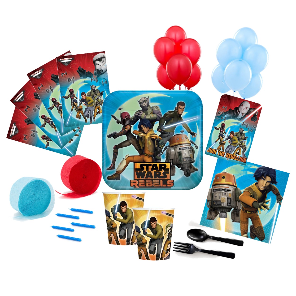 Star Wars Rebels Deluxe Party Pack