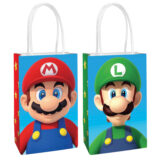 Super Mario Brothers Paper Kraft Bags