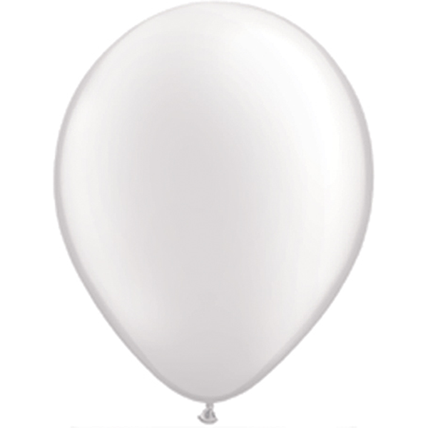 White Latex Party Balloon