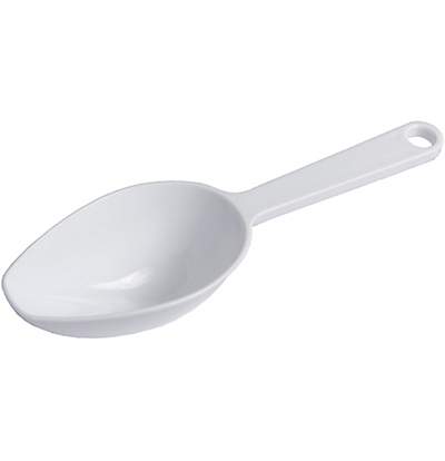 White Plastic Candy Scoop