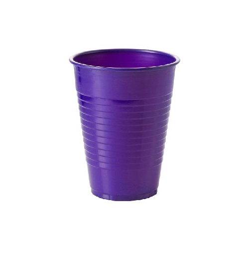 PURPLE PLASTIC CUPS