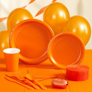 orange-party-supplies