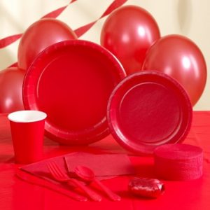 red-party-supplies