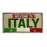 License Plate - ITALY