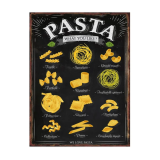 Pasta Wall Sign Poster