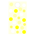 Spotty Sunflower Yellow Paper Bags