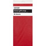 Tissue Sheets - Bright Red